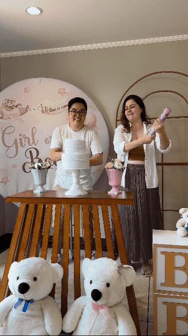Chá revelação Catarina Akemi